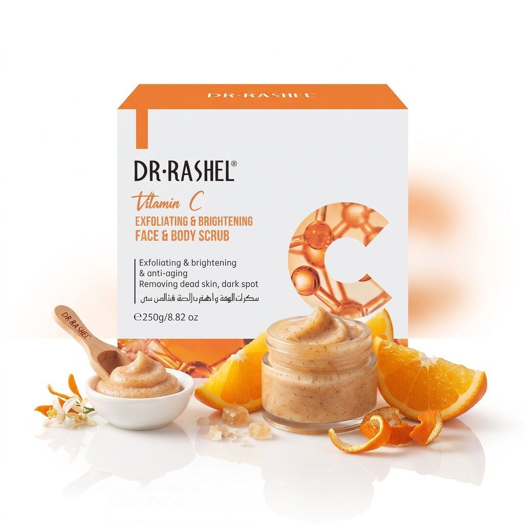 Dr. Rashel Vitamin C – Exfoliating & Brightening Face & Body Scrub – image 2
