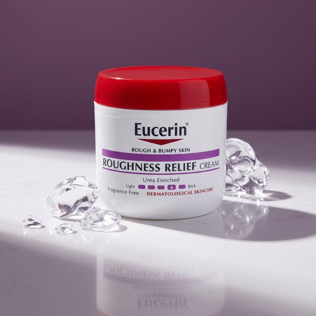Eucerin Roughness Relief Cream 454g – Fragrance-Free Cream for Rough, Dry Skin