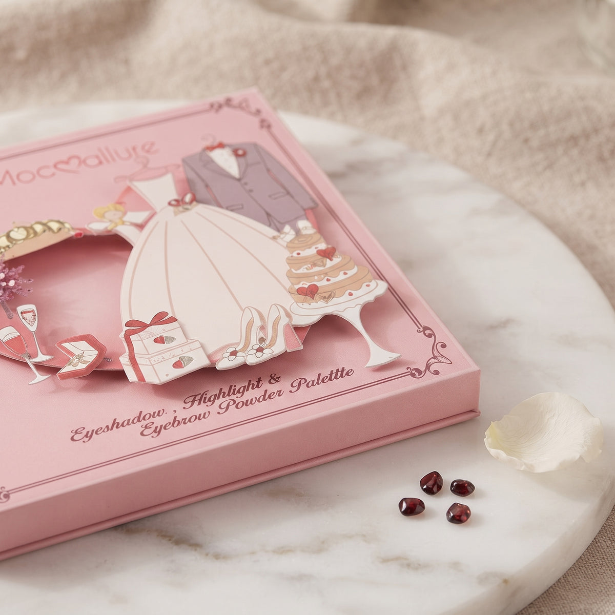 Mocallure Eyeshadow & Highlight & Eyebrow Powder Palette