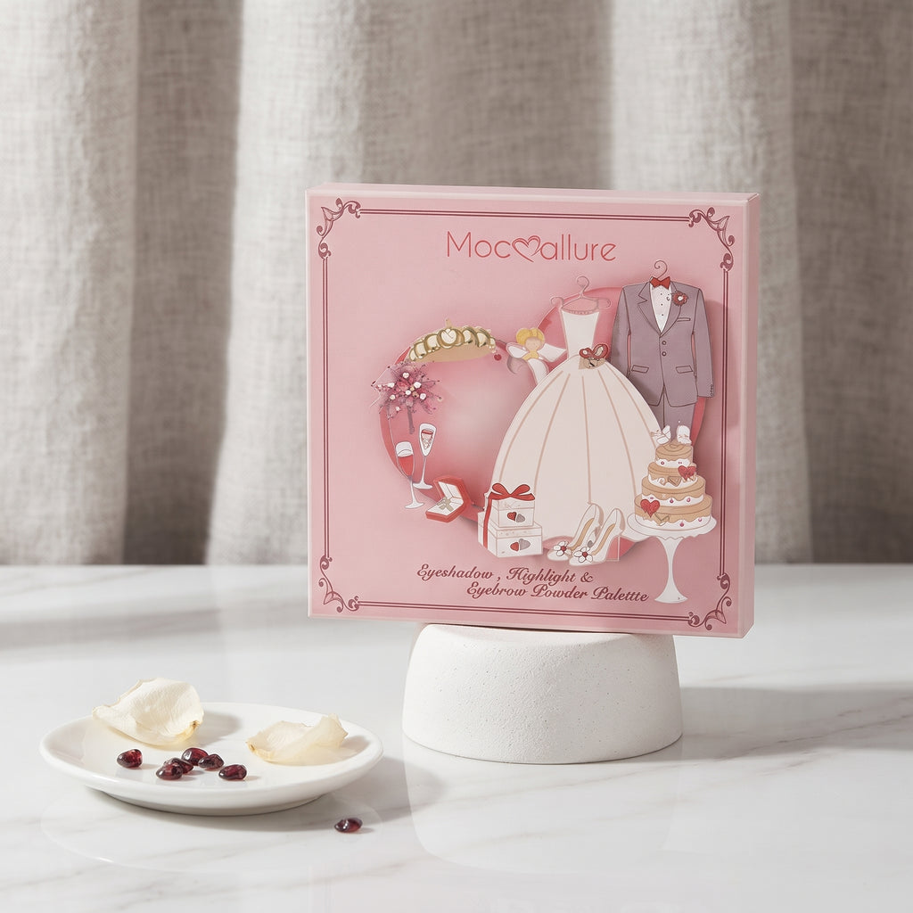 Mocallure Eyeshadow & Highlight & Eyebrow Powder Palette – image 5