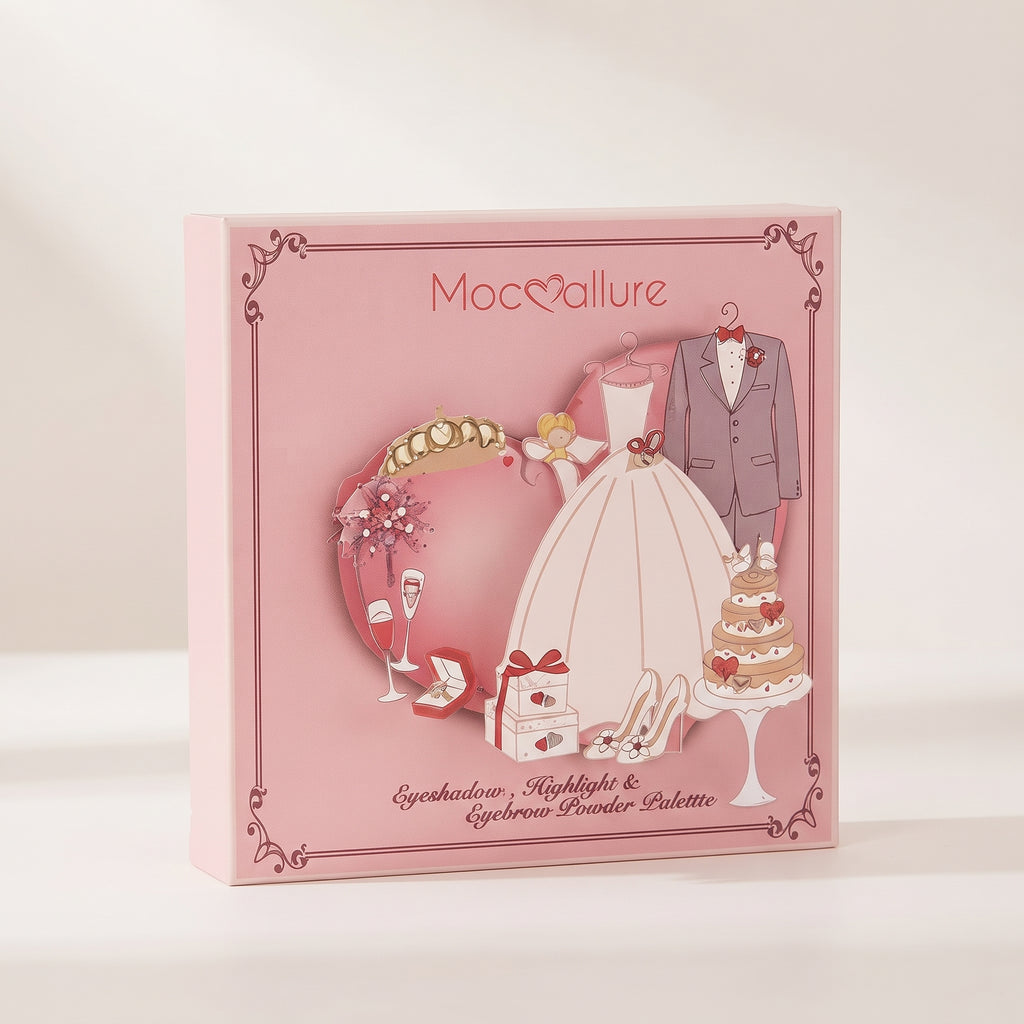 Mocallure Eyeshadow & Highlight & Eyebrow Powder Palette – image 2