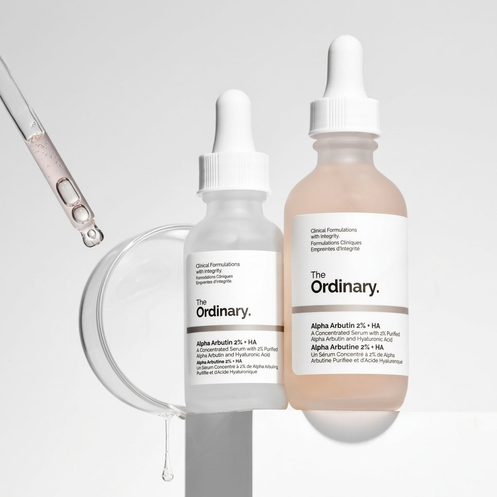 The Ordinary Alpha Arbutin 2% + HA 30ml – Brightening Serum for Dark Spots & Uneven Tone