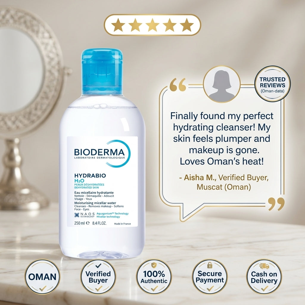 Bioderma Hydrabio H2O micellar water bottle