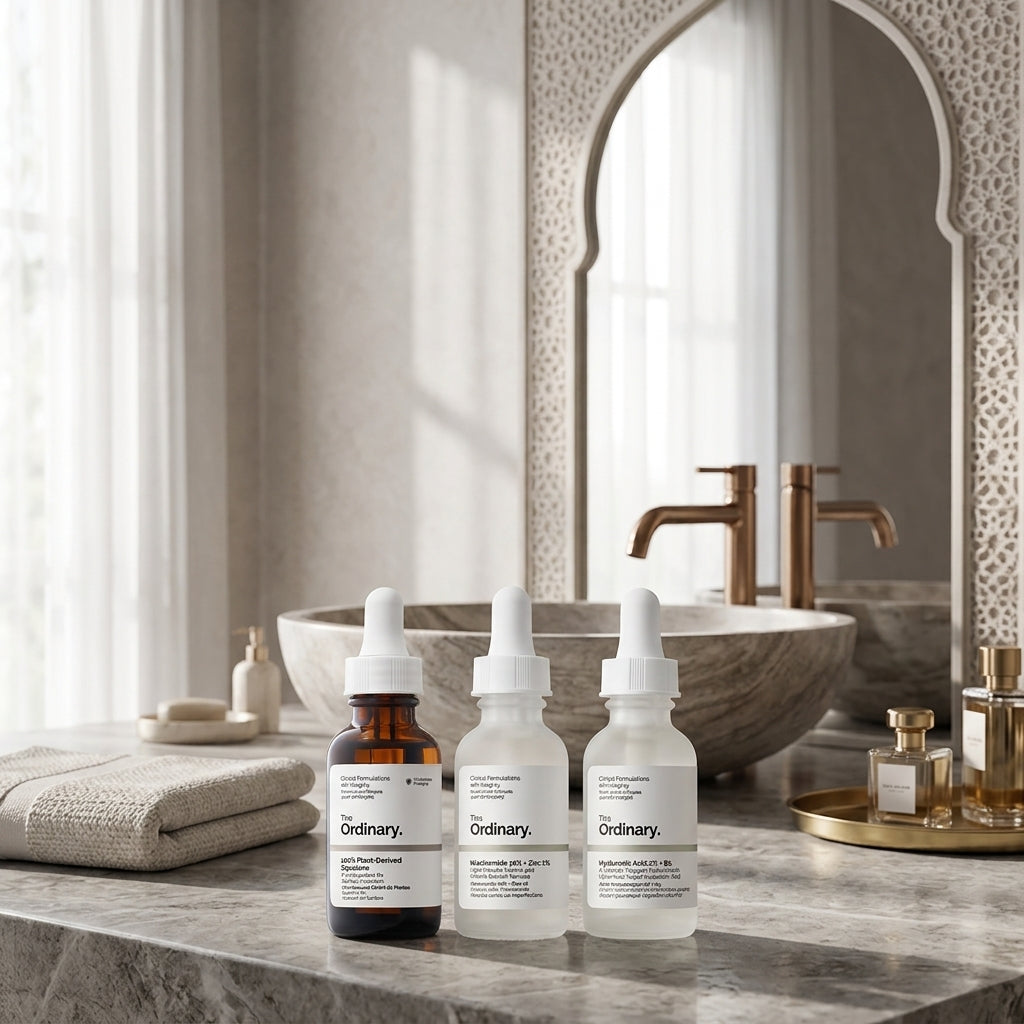 The Ordinary Face Serum Set – Niacinamide 10% + Zinc, Hyaluronic Acid 2% + B5 & Squalane