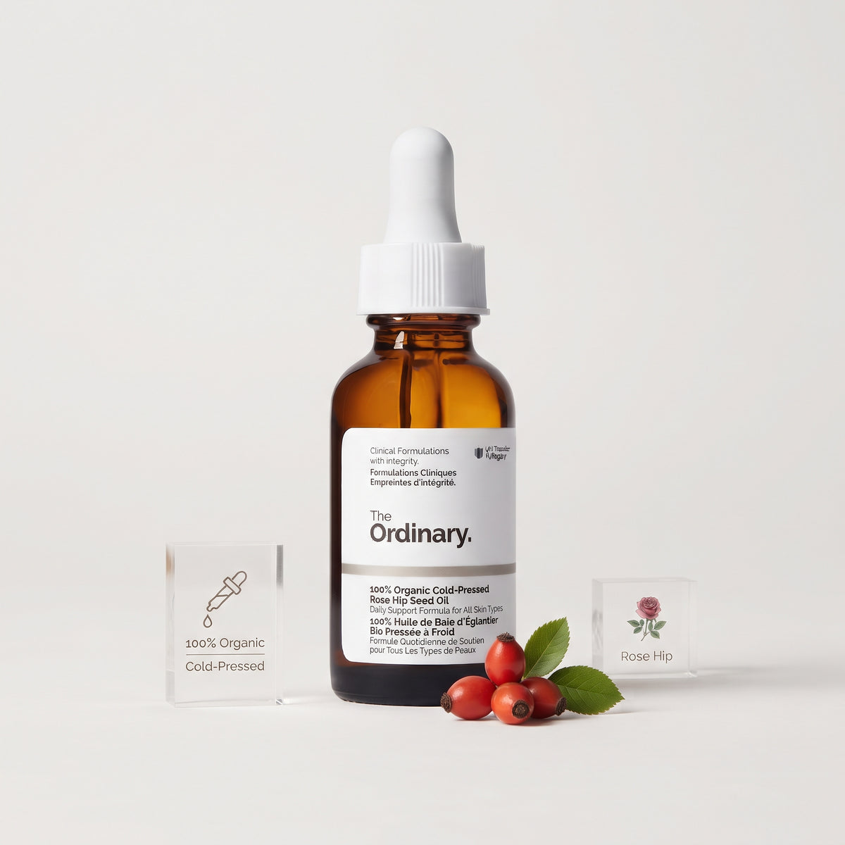 The Ordinary 100% Organic Cold-Pressed Rose Hip Seed Oil 30ml – image 1