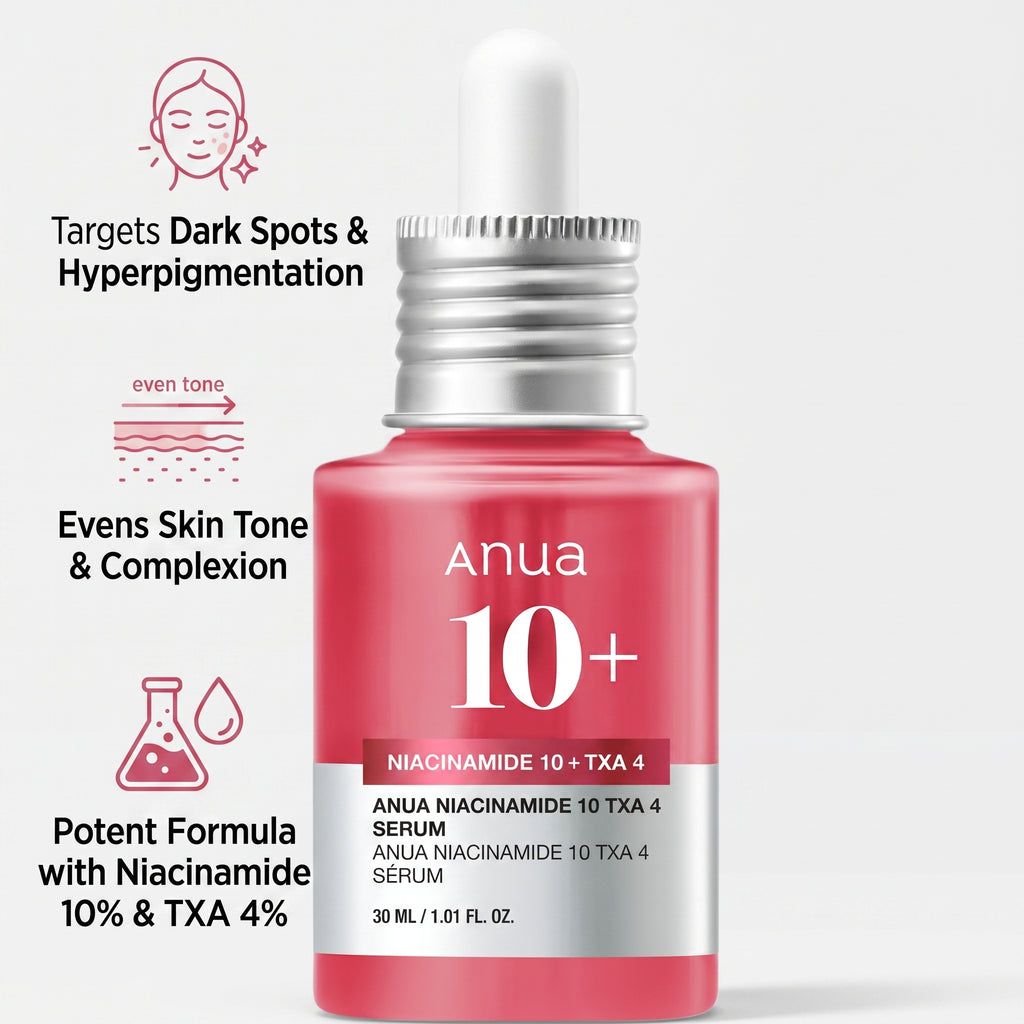 Anua Dark-Spot Duo — ثنائي التصبغات (Serum + SPF50+ Sun Cream)