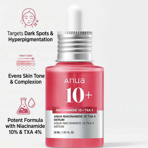 Anua Niacinamide 10% + TXA 4% Serum for dark spots