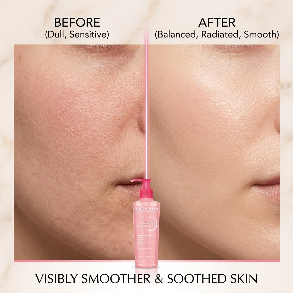 Bioderma Sensibio Gel Moussant foam texture
