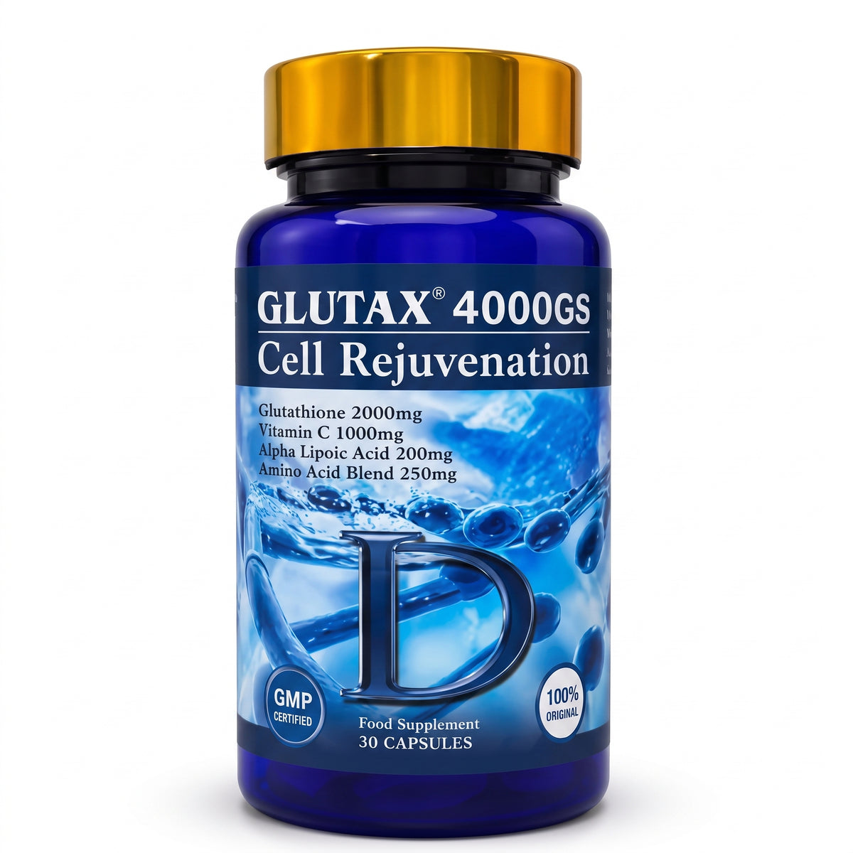 100% Organic Glutathione Vitamin C Collagen 3-in-1 20000mg