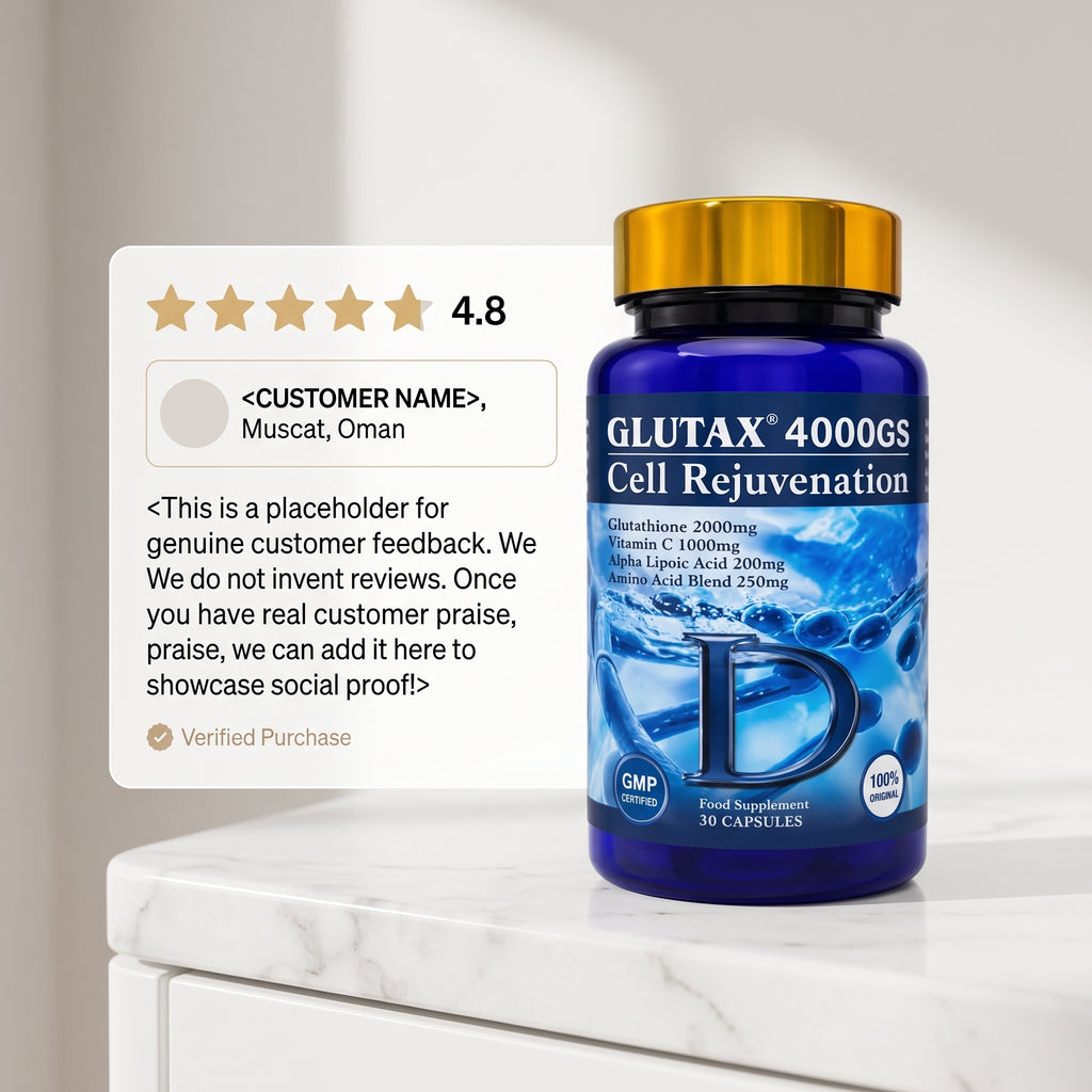100% Organic Glutathione Vitamin C Collagen 3-in-1 20000mg