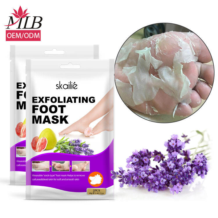 Herbal Exfoliating Foot Peel Mask – authentic body care in Oman