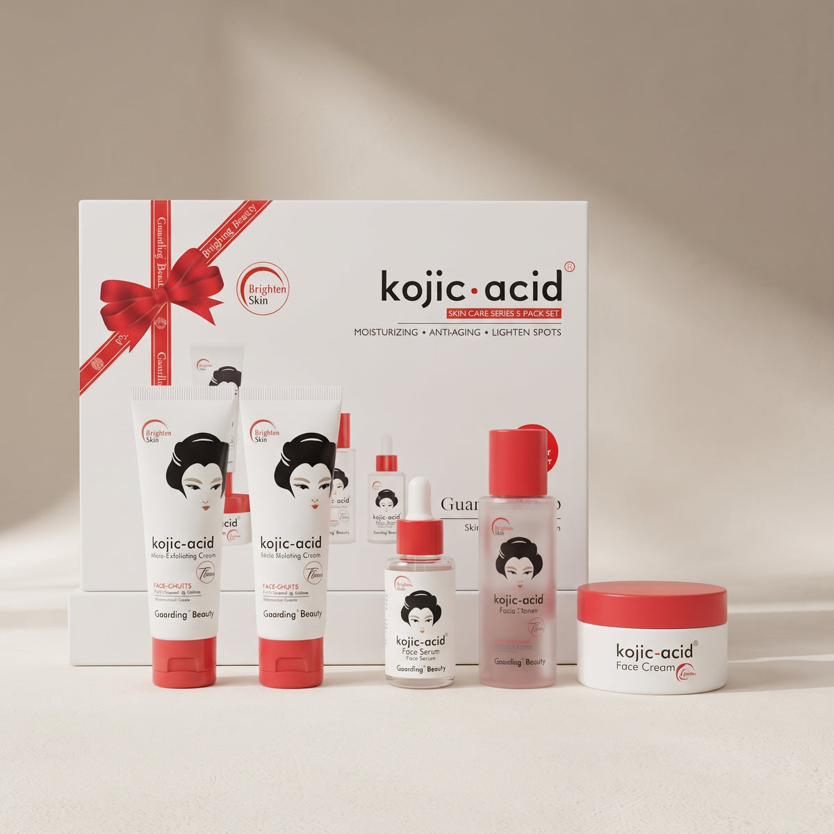 Kojic Acid Brightening 5-Piece Skincare Set – image 3