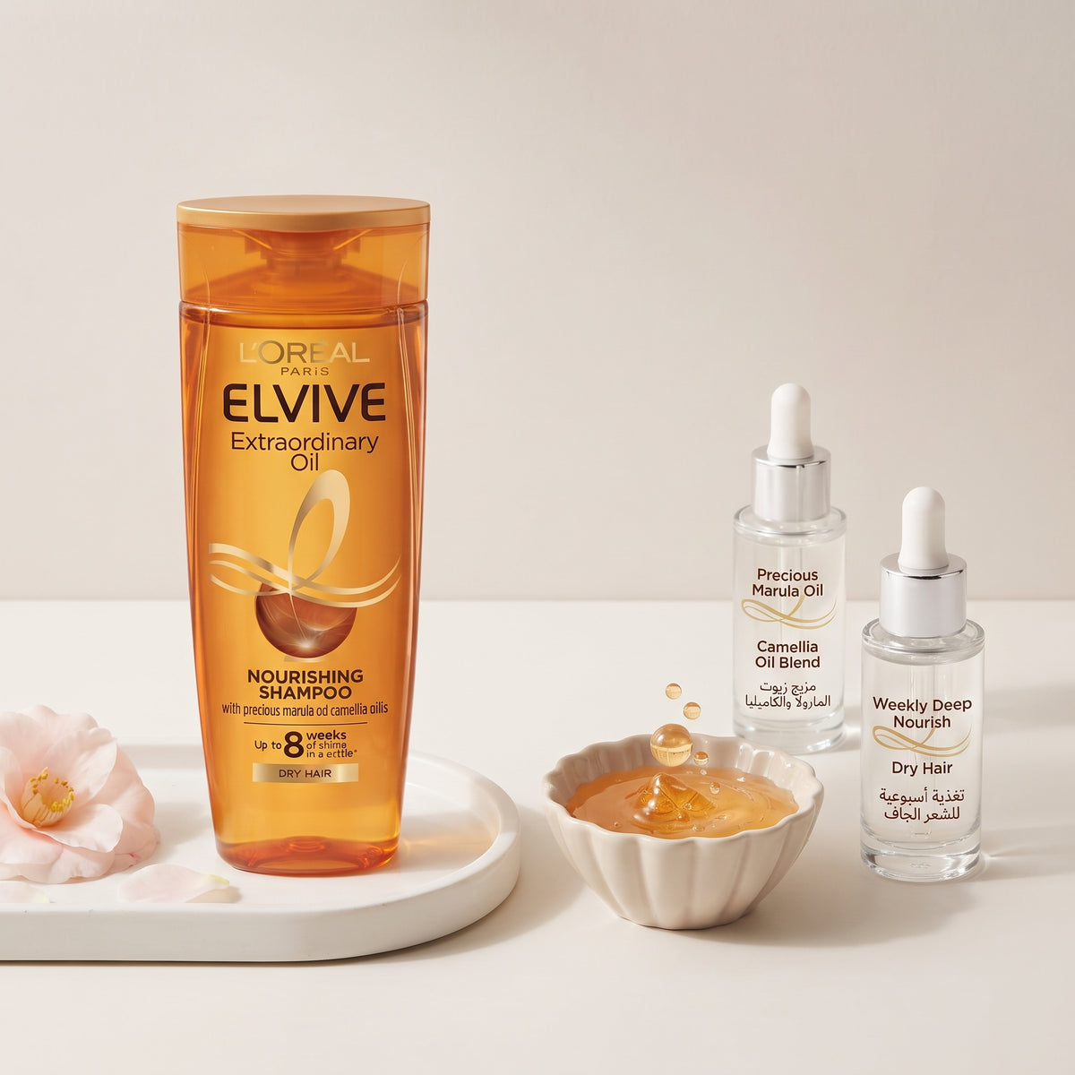 L'Oréal Paris Elvive Extraordinary Oil Nourishing Shampoo 400ml – image 4