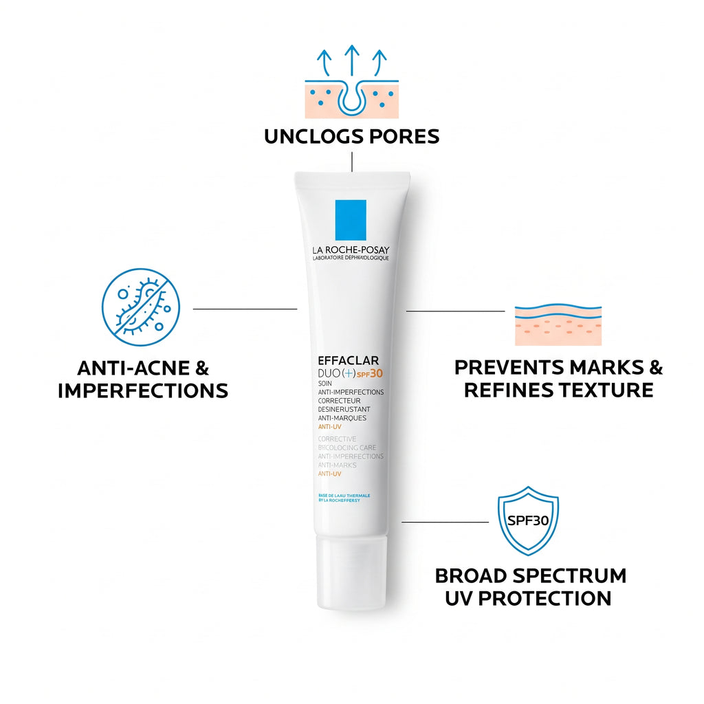 La Roche-Posay Effaclar Duo+ SPF 30 40ml – Anti-Blemish Moisturiser