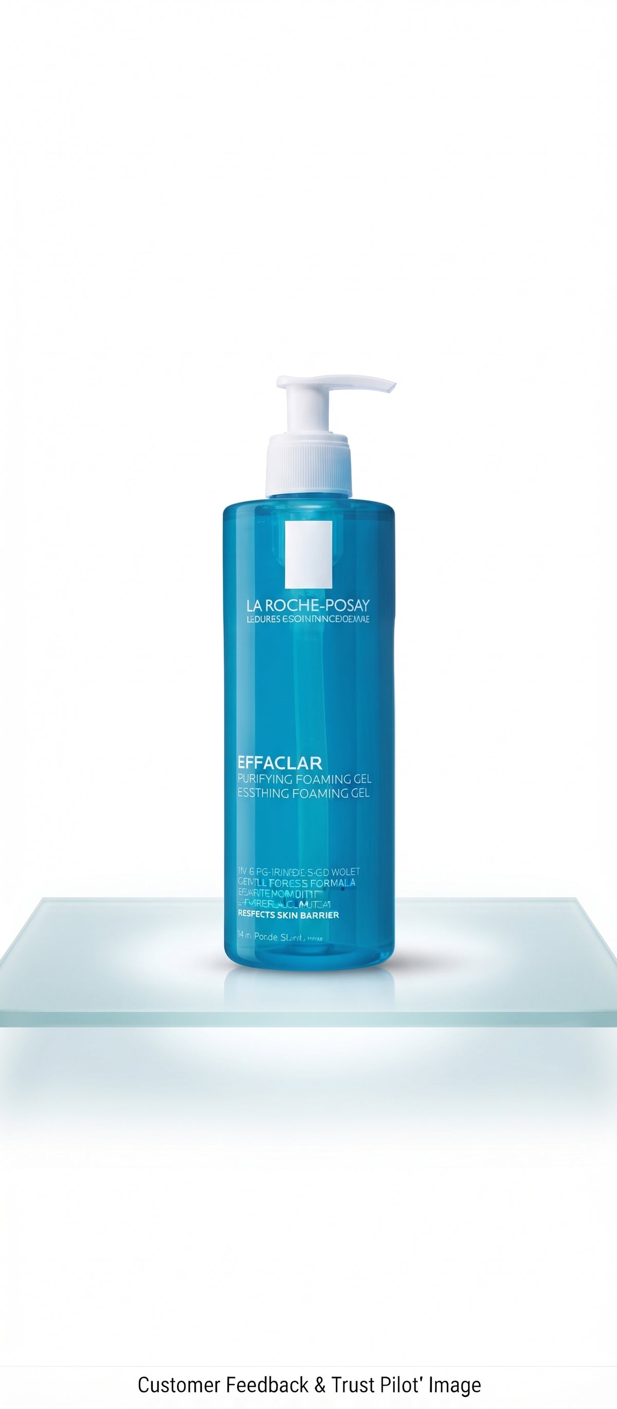 La Roche-Posay Effaclar Purifying Foaming Gel 400ml – Face Wash for Oily, Acne-Prone Skin