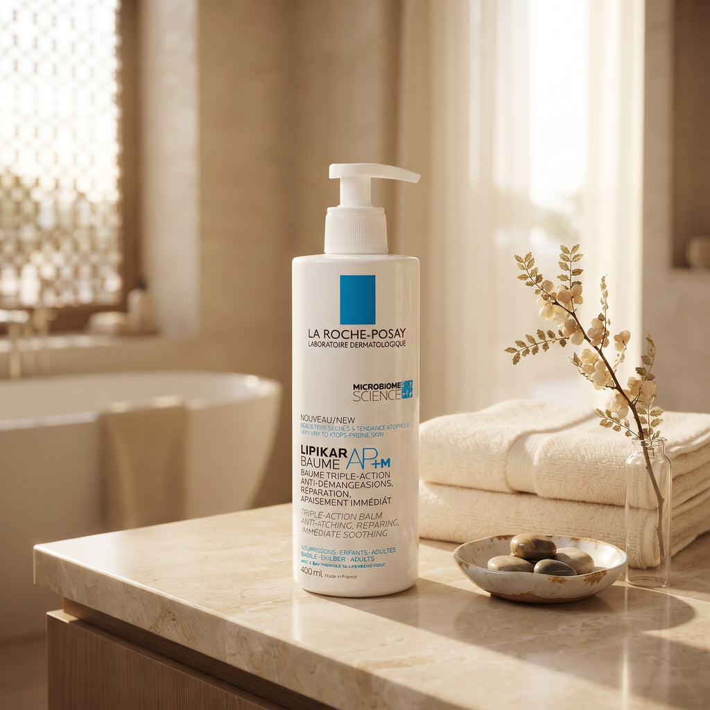 La Roche-Posay Lipikar Baume AP+M – 48h Body Balm for Dry, Itchy, Eczema-Prone Skin