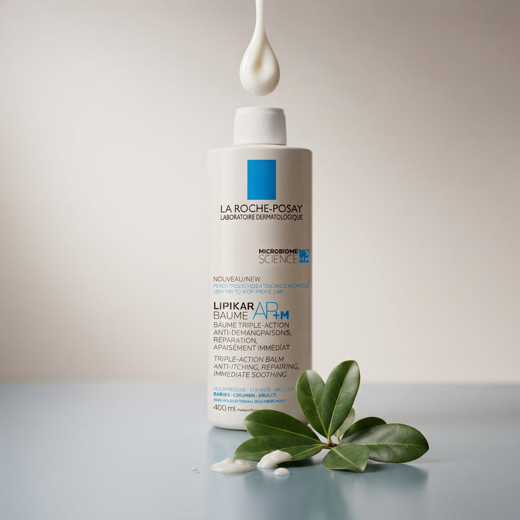 La Roche-Posay Lipikar Baume AP+M – 48h Body Balm for Dry, Itchy, Eczema-Prone Skin