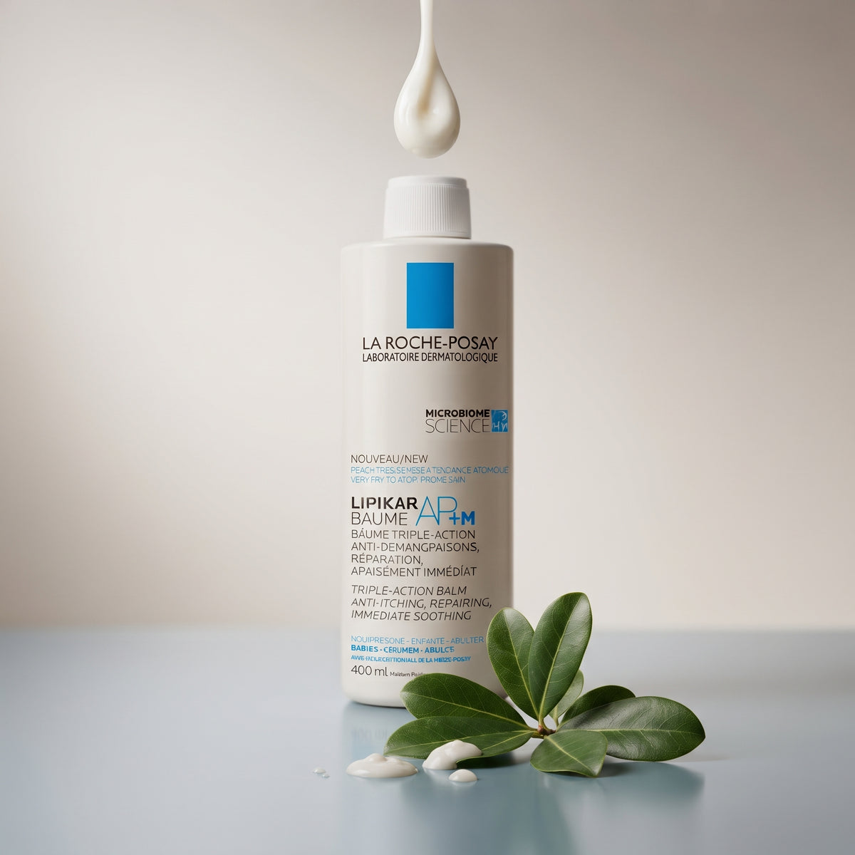 La Roche-Posay Lipikar Baume AP+M – 48h Body Balm for Dry, Itchy, Eczema-Prone Skin
