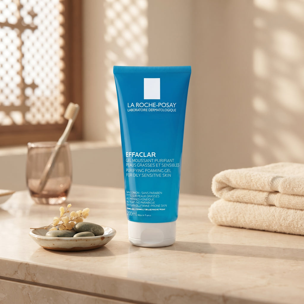 La Roche-Posay Toleriane Foaming Cleanser 125ml – Soap-Free Face Wash for Sensitive Skin