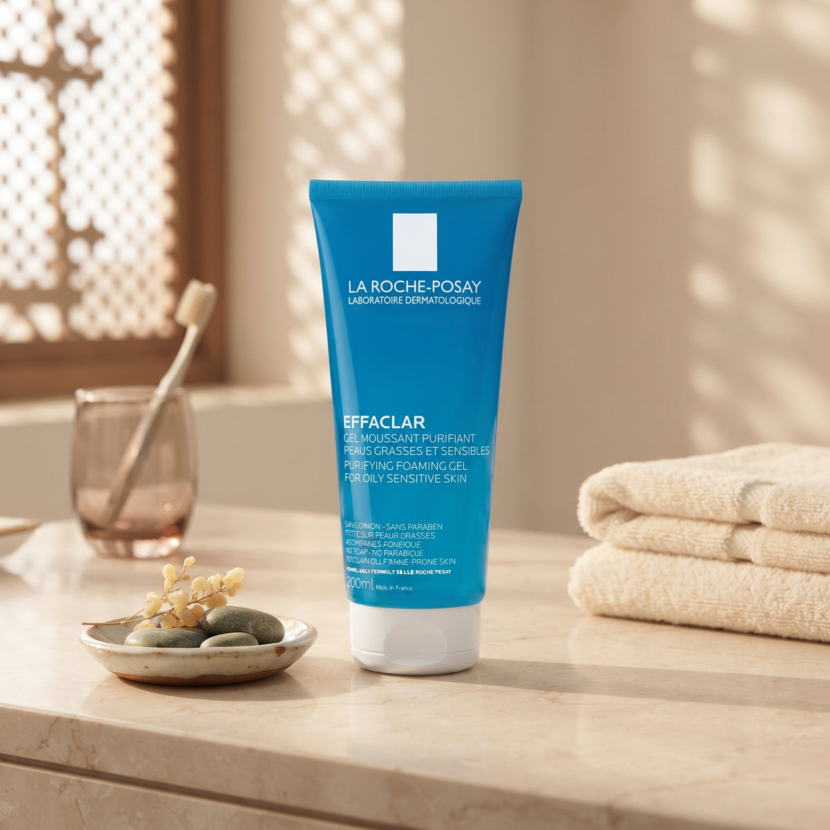 La Roche-Posay Toleriane Foaming Cleanser 125ml – Soap-Free Face Wash for Sensitive Skin