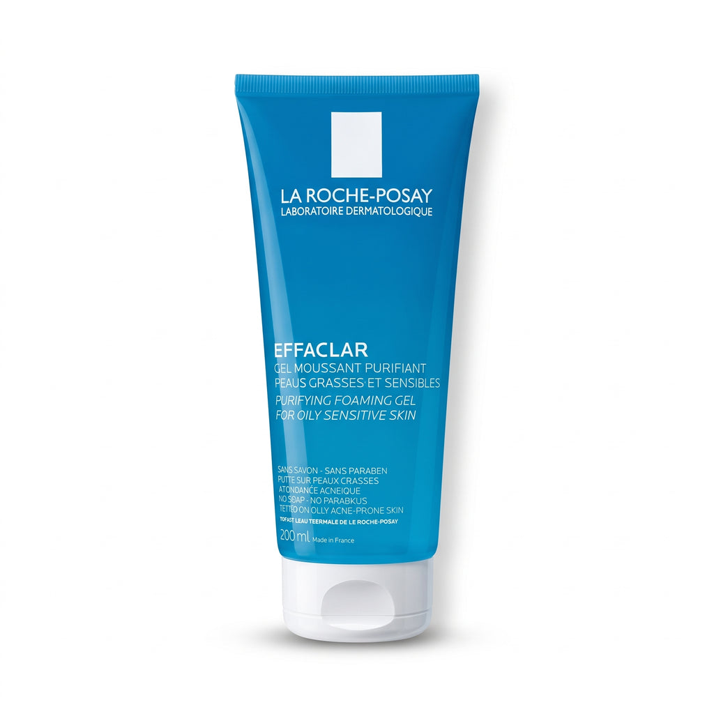 La Roche-Posay Toleriane Foaming Cleanser 125ml – Soap-Free Face Wash for Sensitive Skin