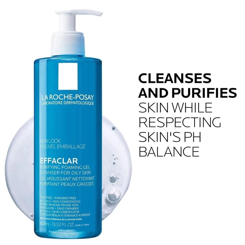 La Roche Posay Effaclar Gel Facial Wash for Oily Skin