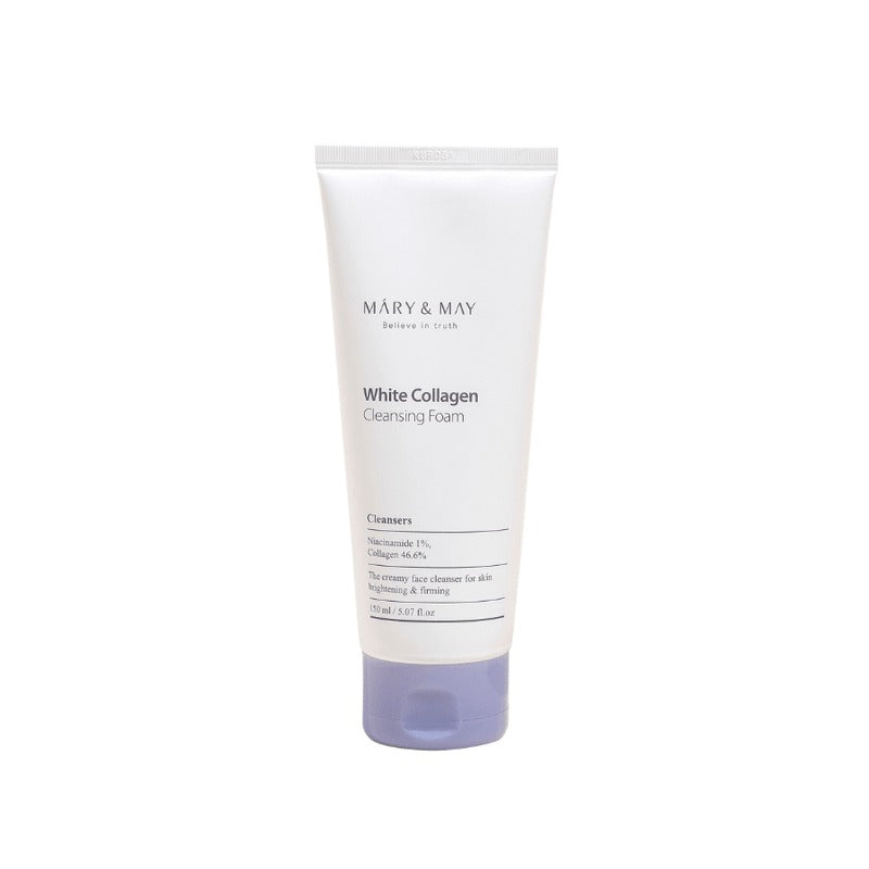 Mary & May – White Collagen Cleansing Foam