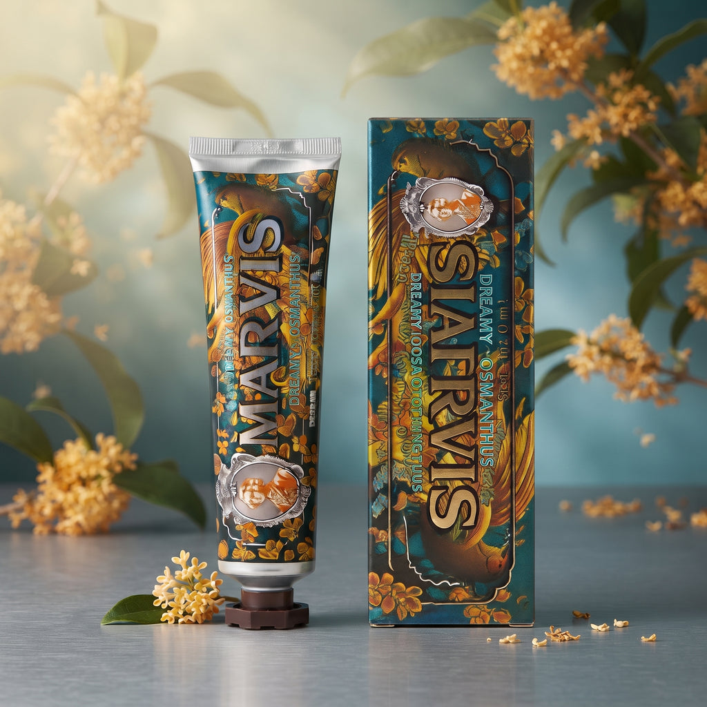 Marvis Dreamy Osmanthus Toothpaste – Premium Italian Floral Mint Toothpaste
