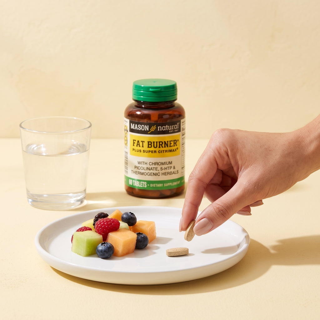 Mason Natural, Fat Burner Plus Super Citrimax, 60 Tablets