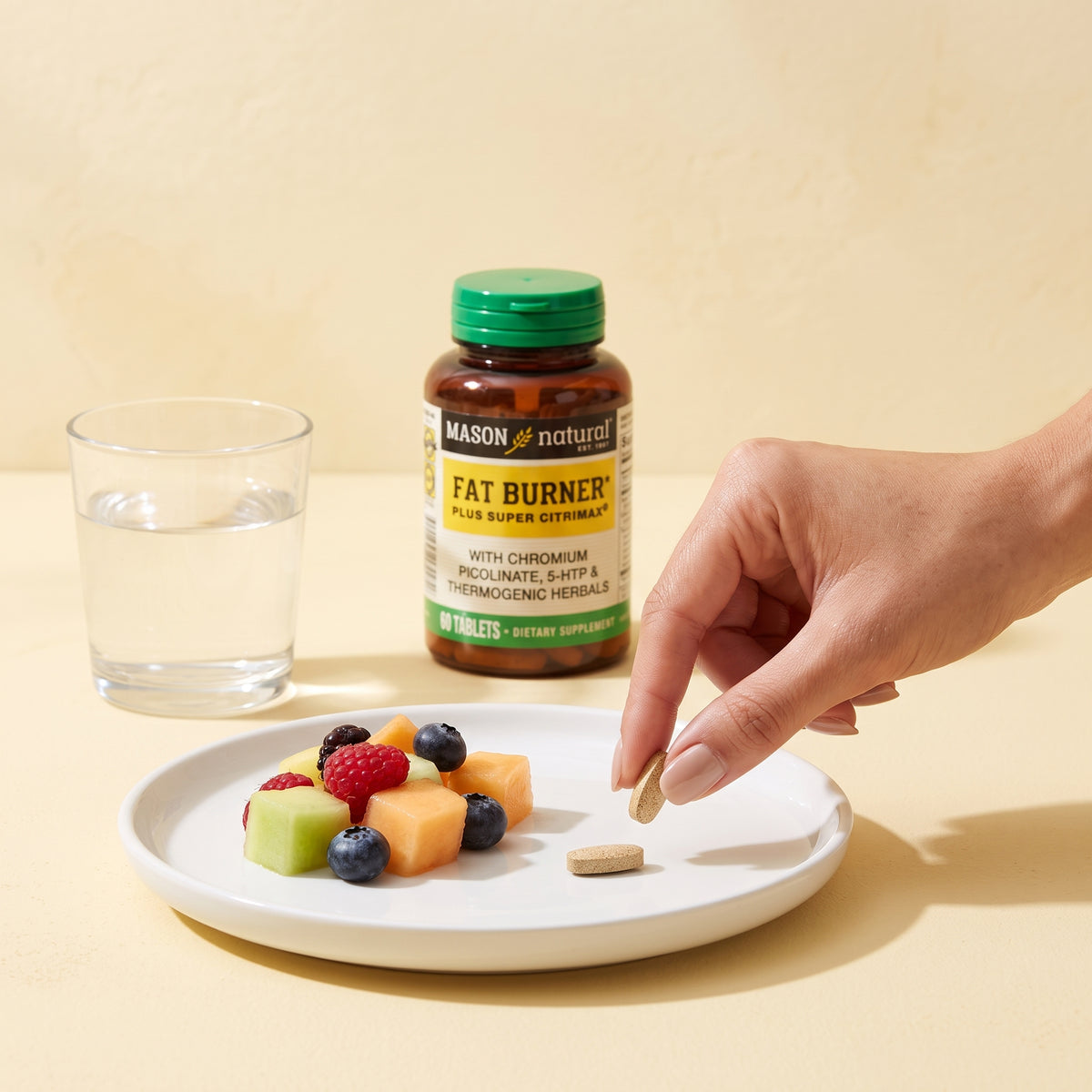 Mason Natural, Fat Burner Plus Super Citrimax, 60 Tablets
