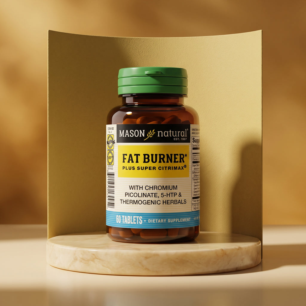 Mason Natural, Fat Burner Plus Super Citrimax, 60 Tablets