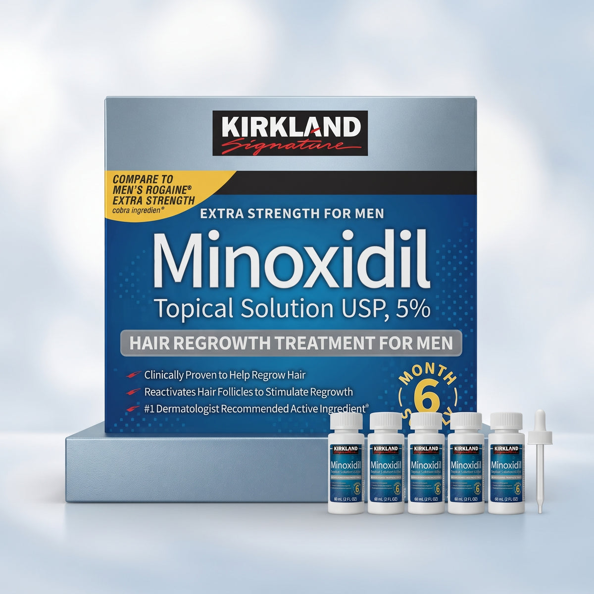 Kirkland Signature Minoxidil 5% Topical Solution (Men)