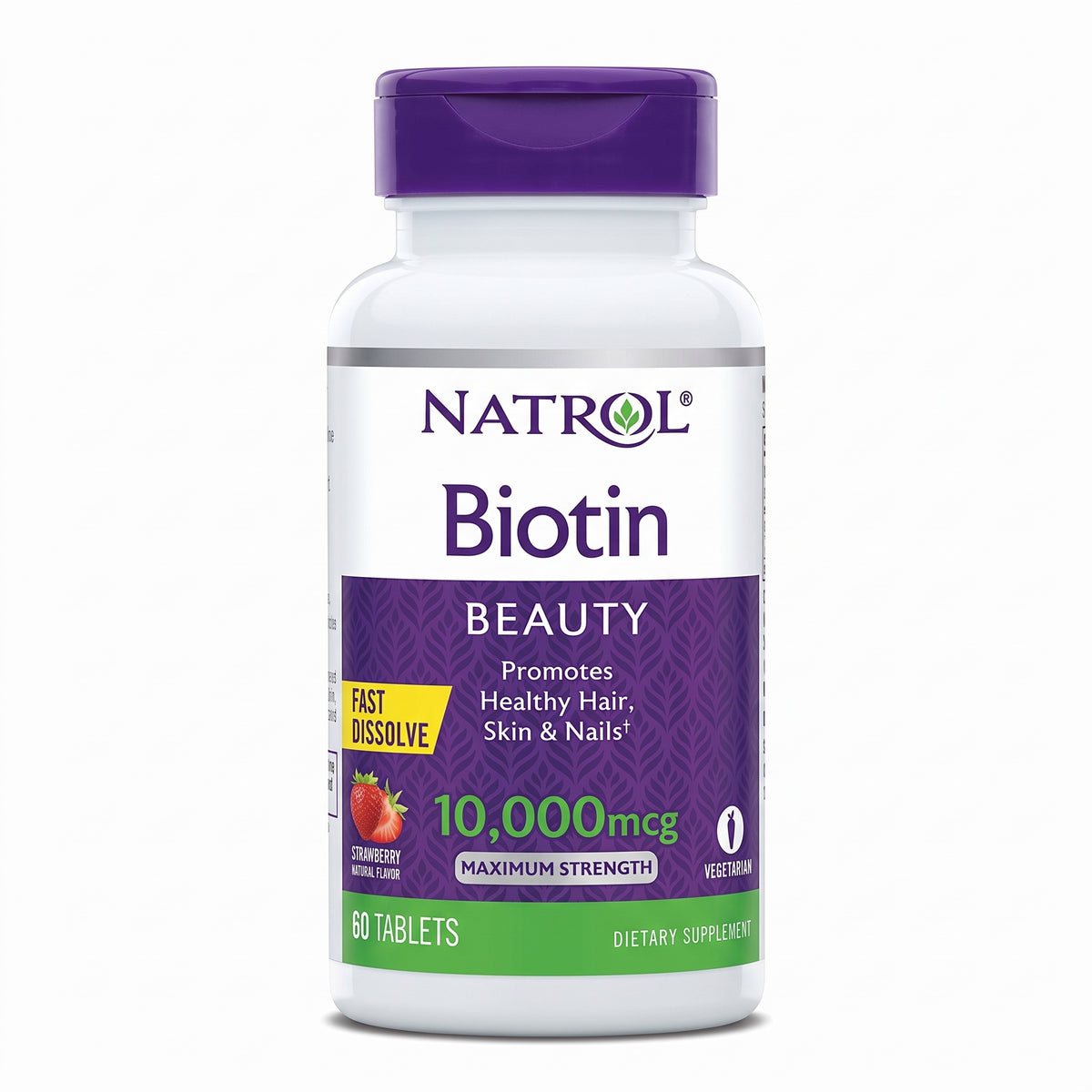 Natrol Biotin 10000mcg Fast Dissolve 60 Tablets