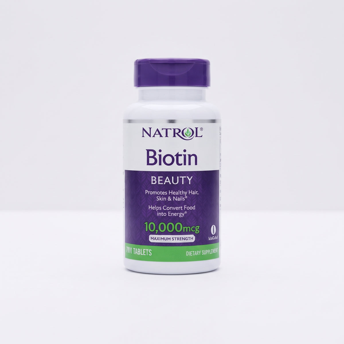 Natrol Biotin Maximum Strength 10,000 mcg Tablets, 100 Count