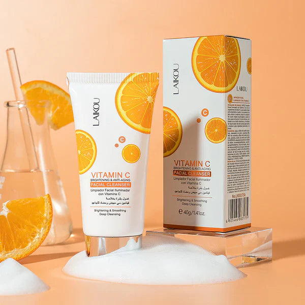 LAIKOU Vitamin C Facial Cleanser 40g – authentic skincare in Oman