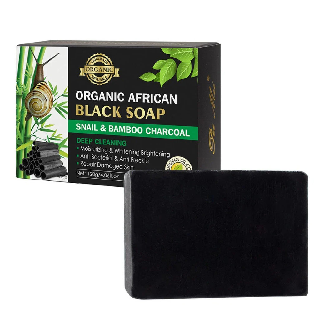 Organic Handmade African Black Soap – authentic skincare in Oman