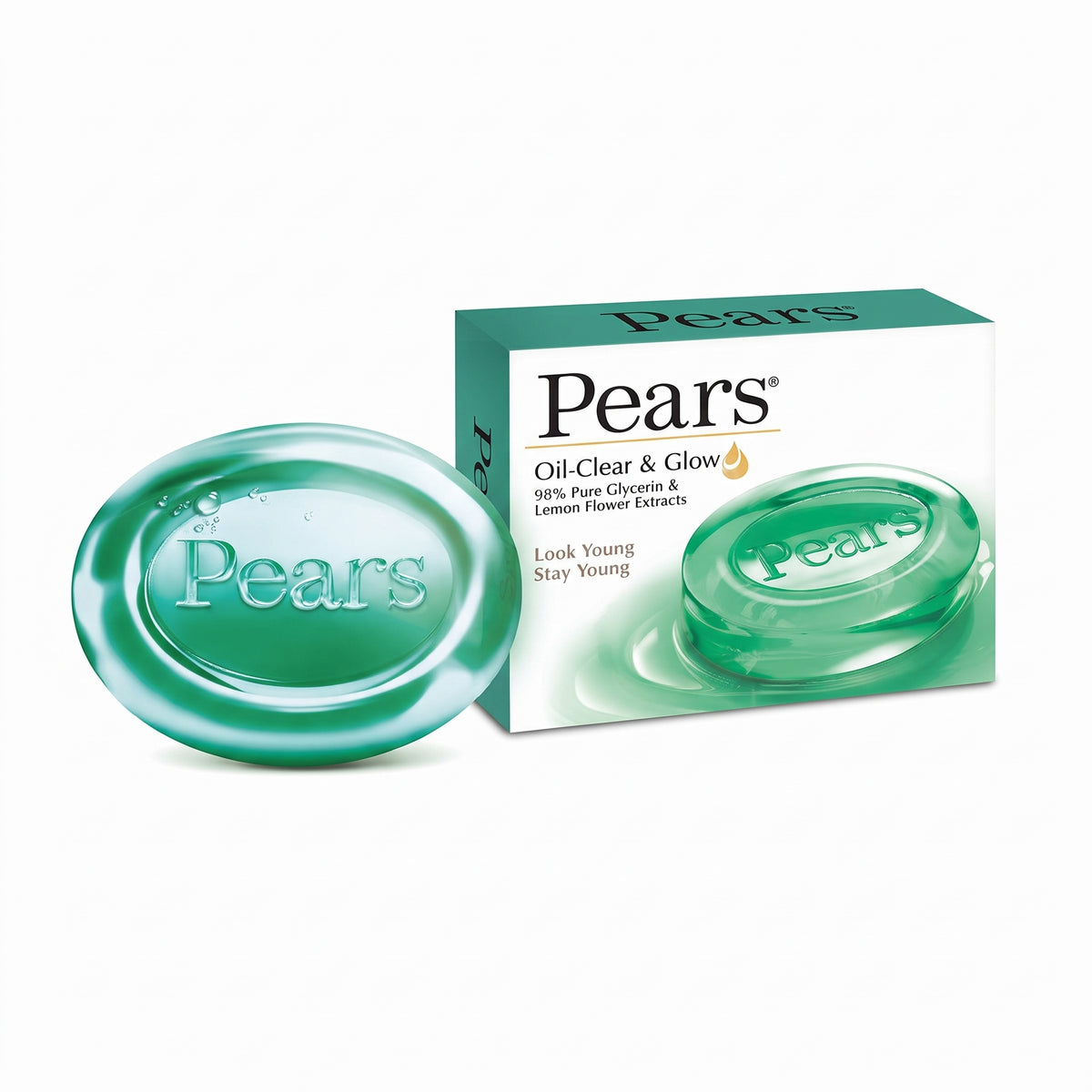 PEARS OIL CLEAR & GLOW SOAP 125G