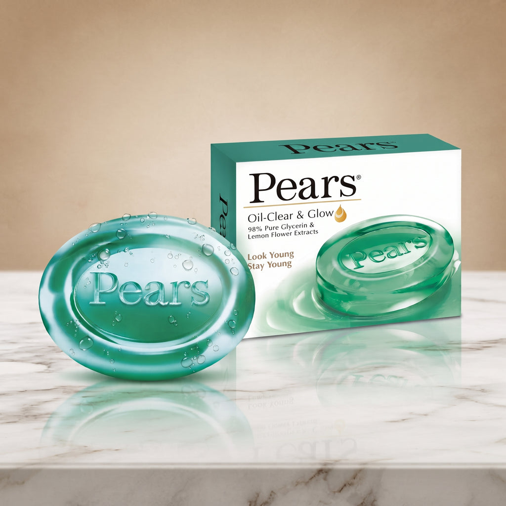 PEARS OIL CLEAR & GLOW SOAP 125G