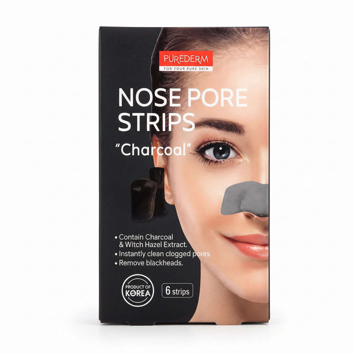 Purederm Nose Pore Strips Charcoal