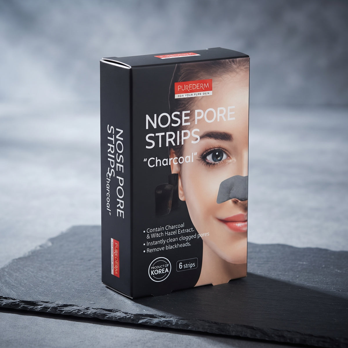 Purederm Nose Pore Strips Charcoal