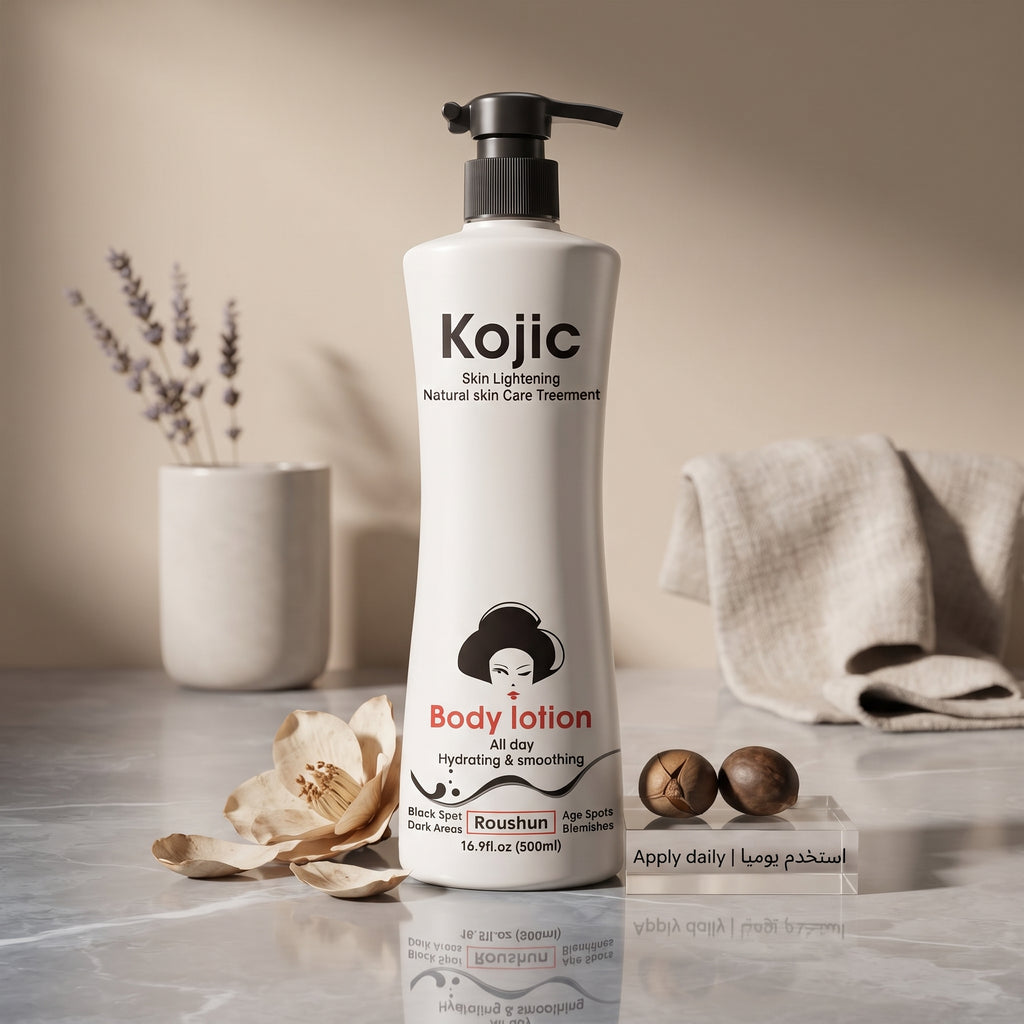 Roushun Kojic Acid Body Lotion – Brightening Lotion for Dark Spots – image 2