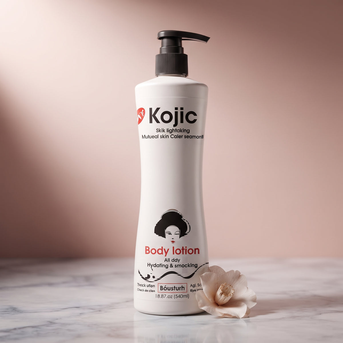 Roushun Kojic Acid Whitening Body Lotion 500ml – image 2