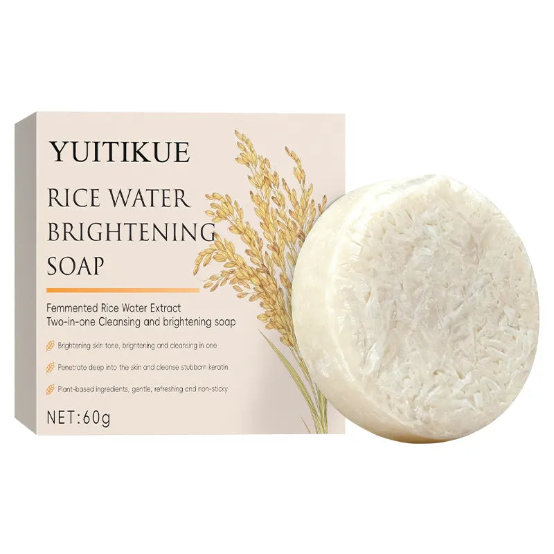 Yuitikue Rice Water Brightening Soap – authentic skincare in Oman