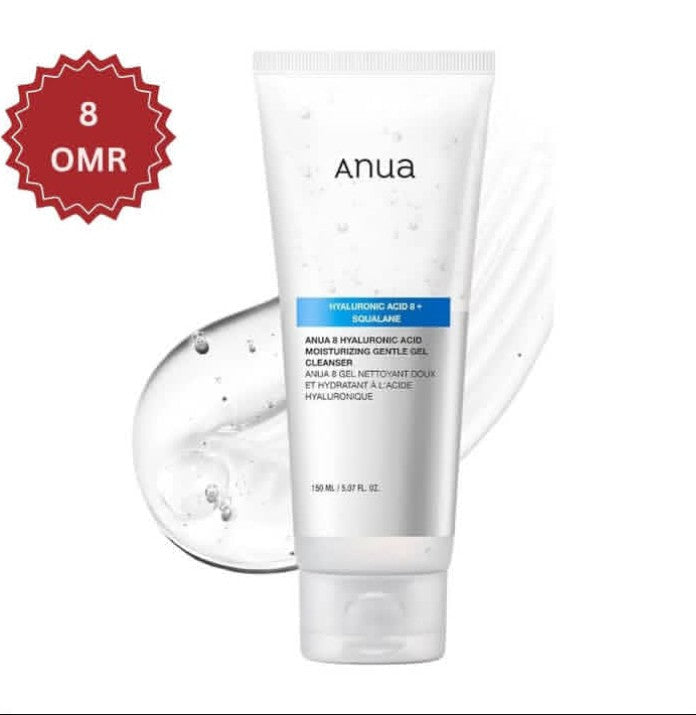Anua Hyaluronic Acid + Squalane Cleanser – authentic Korean skincare in Oman
