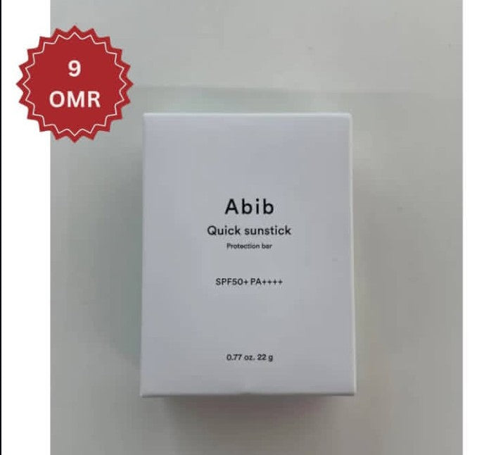 Abib Quick Sunstick Protection Bar SPF 50+ PA+++ – authentic Korean sunscreen in Oman