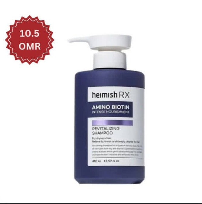 Heimish RX Amino Biotin Revitalizing Shampoo – authentic Korean haircare in Oman