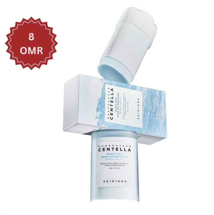 SKIN1004 Madagascar Centella Hyalu-Cica Silky-Fit Sun Stick – authentic K-beauty sunscreen in Oman