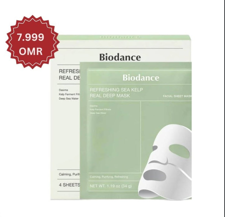 Biodance Refreshing Sea Kelp Real Deep Mask – authentic Korean skincare in Oman