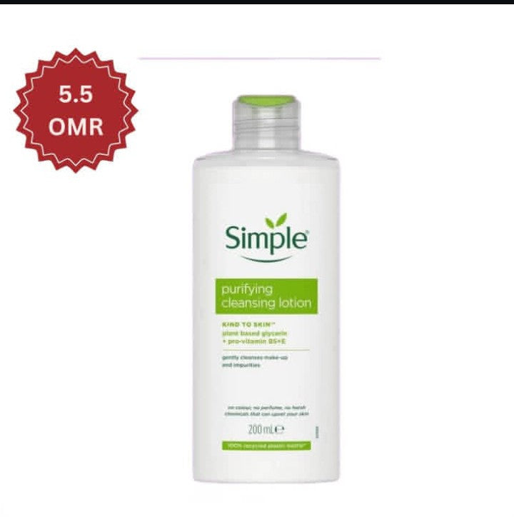 Simple Purifying Cleansing Lotion – authentic skincare in Oman