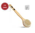 Dual-Sided Long Handle Shower Brush – authentic body care in Oman